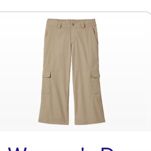 Duluth Trading Dry On The Fly Wide Leg Capri 16 NWT